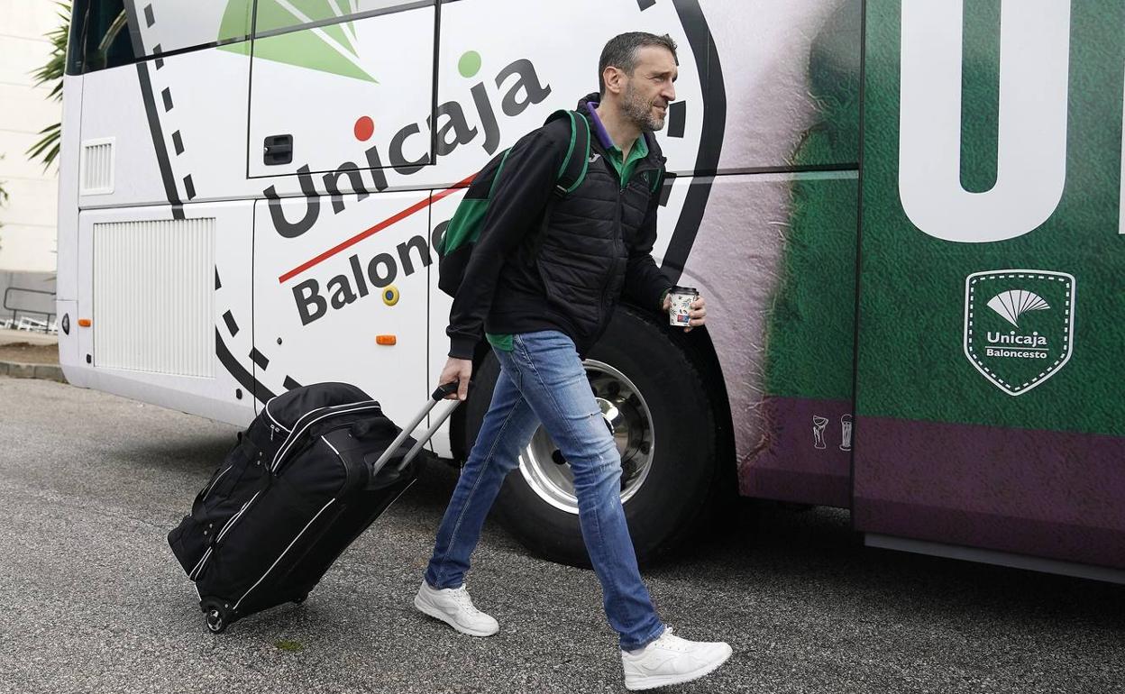 Ibon Navarro entrenador del Unicaja Sé que fuera del equipo hay